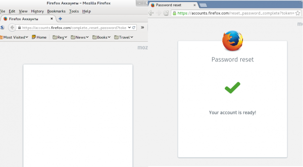 Firefox Accounts doesn’t work in … Firefox