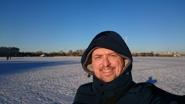 Питер: на льду Невы